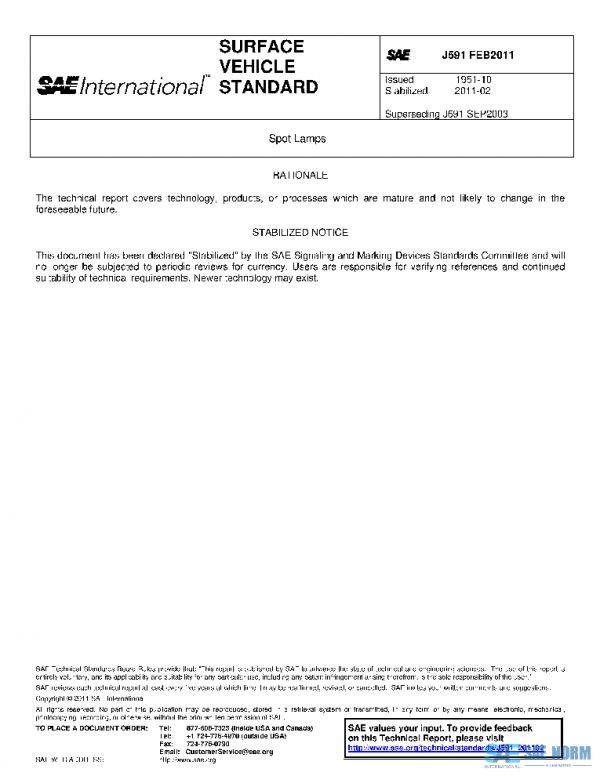 SAE J591_201102 PDF SAE J591_201102 PDF