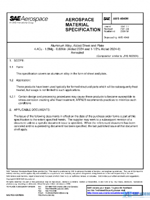 SAE AMS4040M PDF