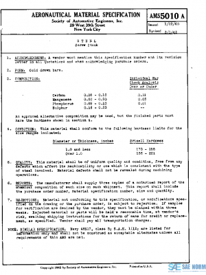 SAE AMS5010A PDF