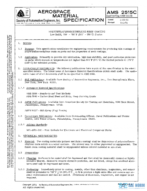 SAE AMS2515C PDF SAE AMS2515C PDF