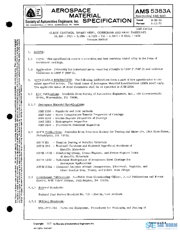 SAE AMS5383A PDF