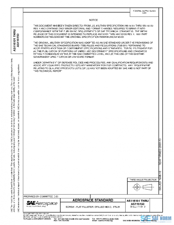 SAE AS116101 PDF