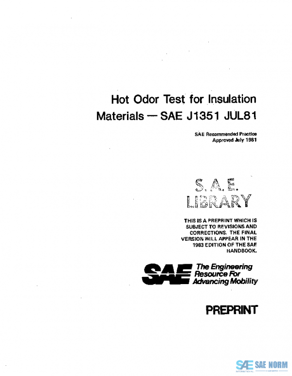 SAE J1351_198107 PDF