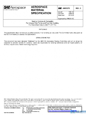 SAE AMS3279D PDF