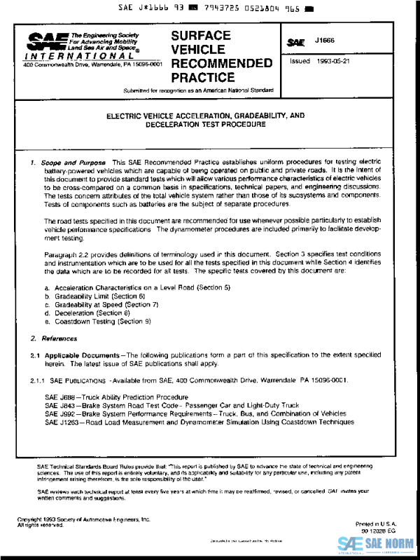SAE J1666_199305 PDF