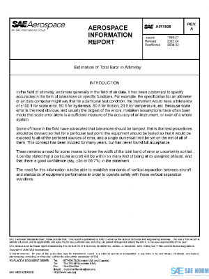 SAE AIR1608A PDF