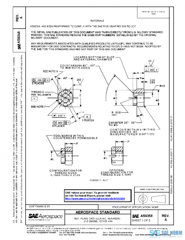 SAE AS9358A PDF