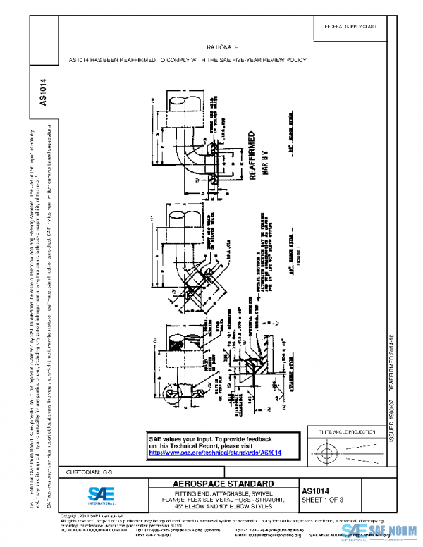 SAE AS1014 PDF SAE AS1014 PDF
