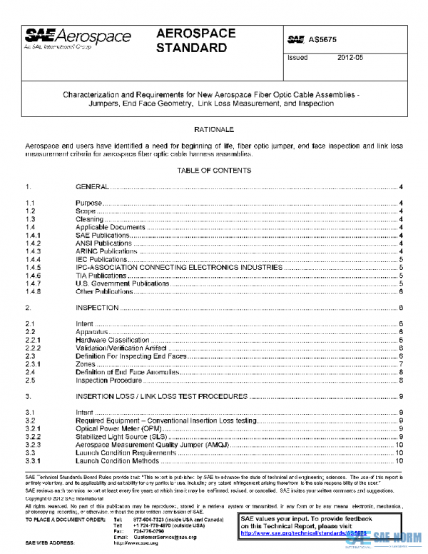 SAE AS5675 PDF