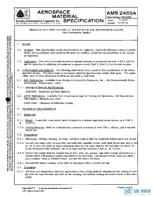 SAE AMS2465A PDF