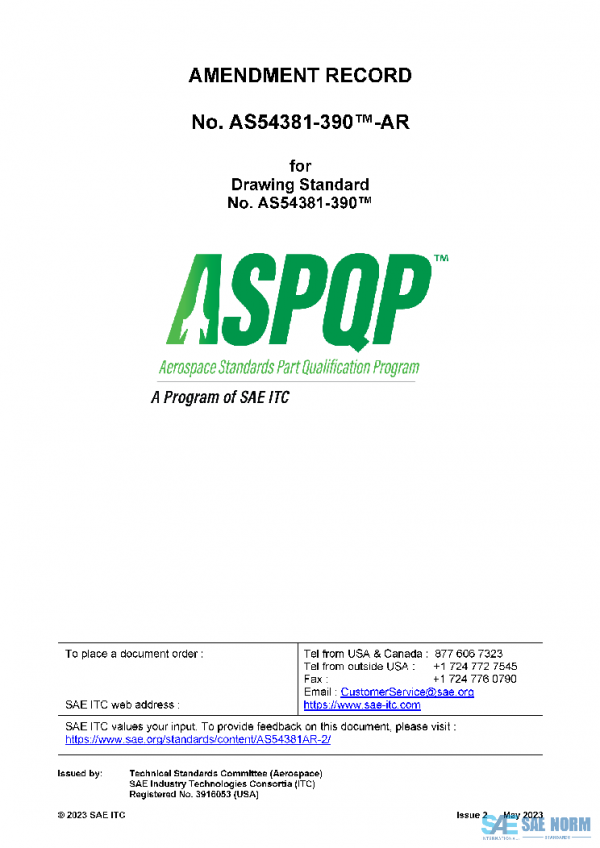 SAE AS54381AR-2 PDF SAE AS54381AR-2 PDF