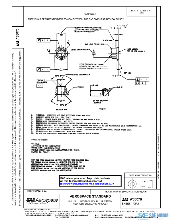 SAE AS3070 PDF