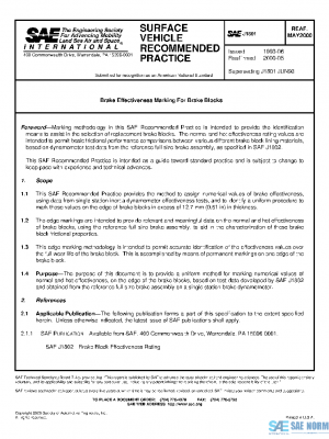 SAE J1801_200005 PDF