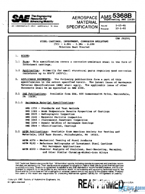 SAE AMS5368B PDF