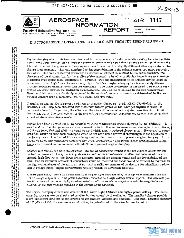 SAE AIR1147 PDF