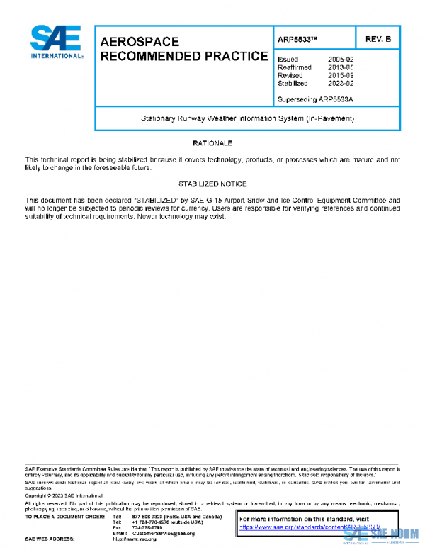 SAE ARP5533B PDF