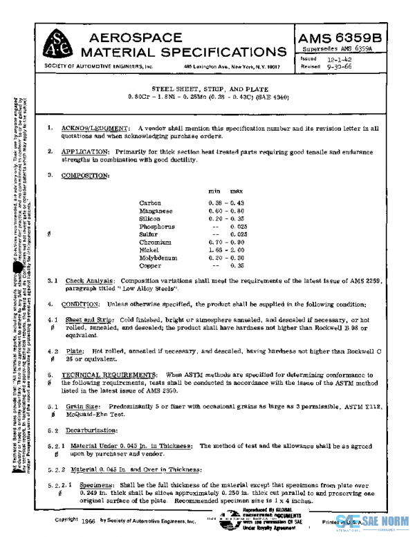 SAE AMS6359B PDF
