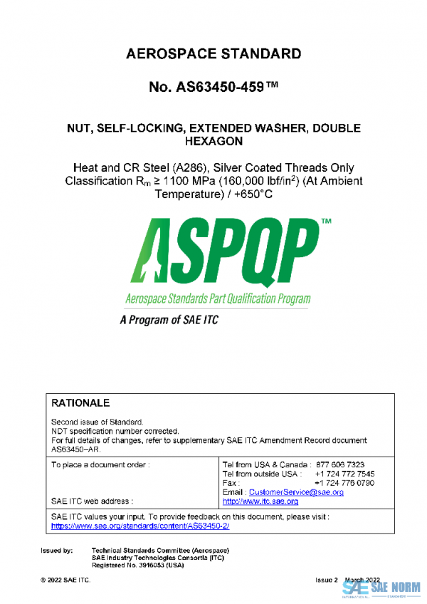 SAE AS63450-2 PDF SAE AS63450-2 PDF