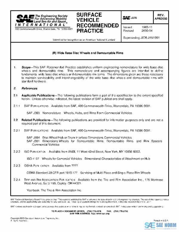 SAE J876_200004 PDF SAE J876_200004 PDF