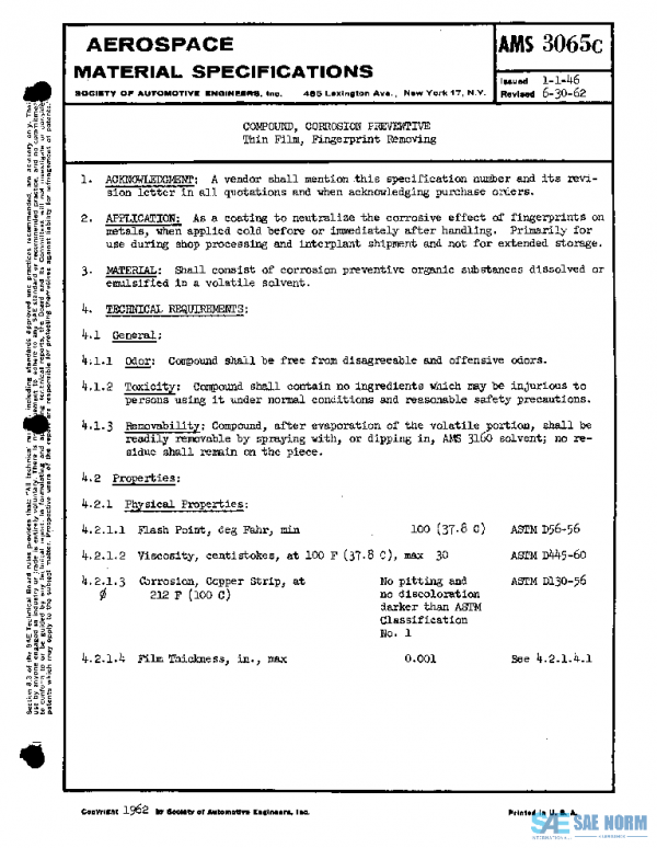 SAE AMS3065C PDF