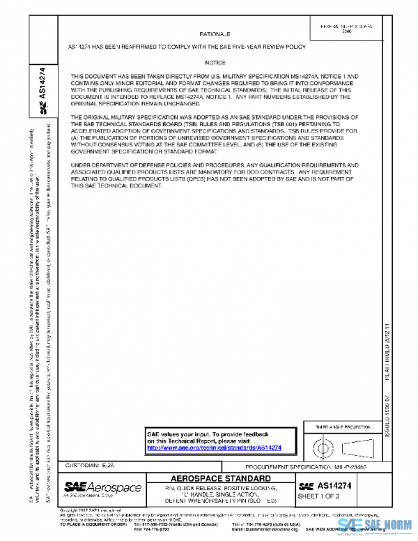 SAE AS14274 PDF SAE AS14274 PDF