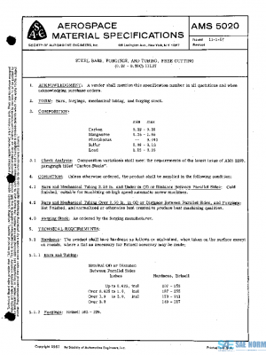 SAE AMS5020 PDF