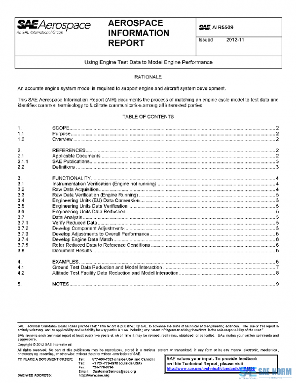 SAE AIR5509 PDF SAE AIR5509 PDF
