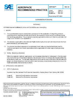 SAE ARP1925B PDF