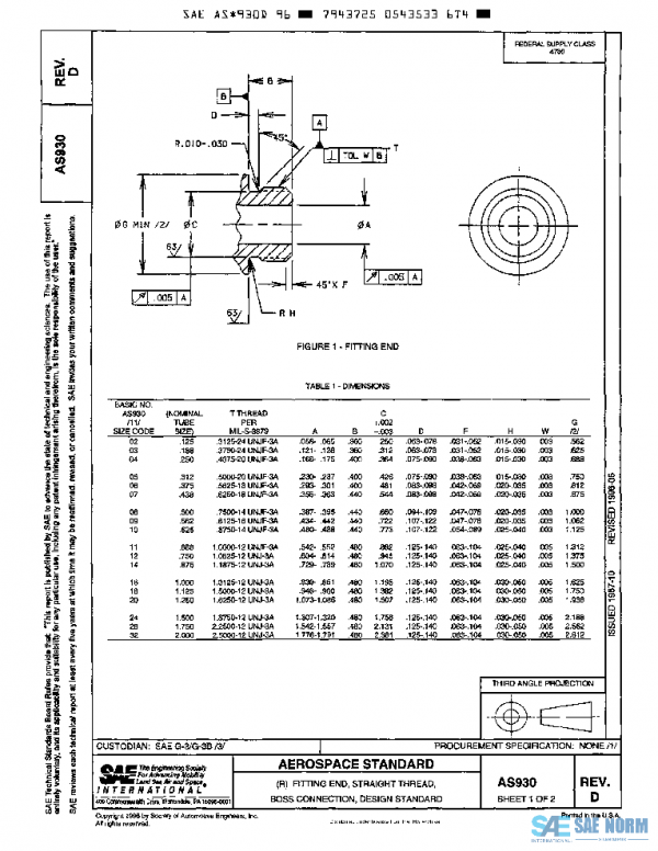 SAE AS930D PDF