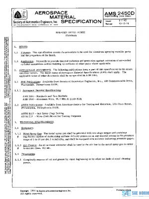 SAE AMS2450D PDF