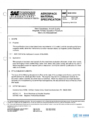 SAE MAM2301A PDF