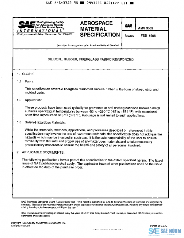 SAE AMS3352 PDF