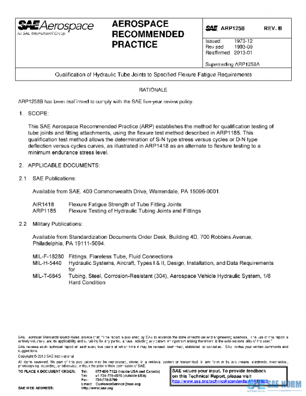 SAE ARP1258B PDF