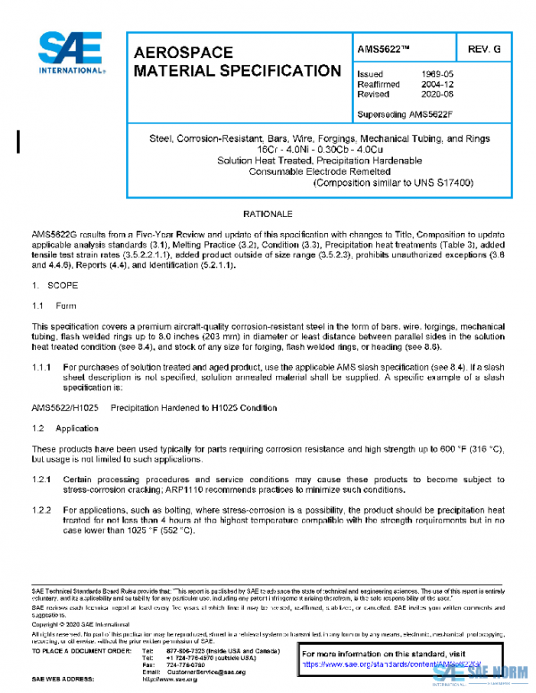 SAE AMS5622G PDF