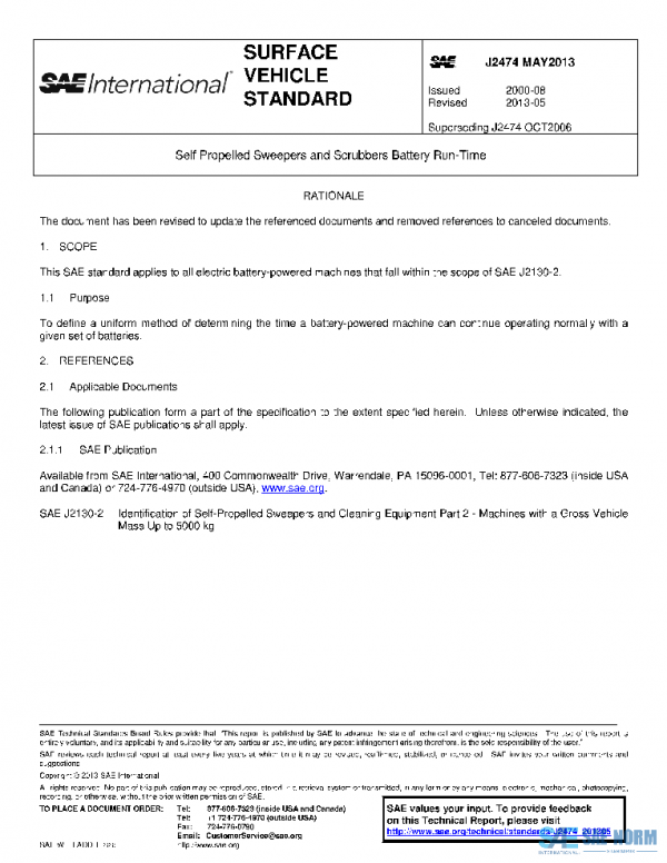SAE J2474_201305 PDF SAE J2474_201305 PDF