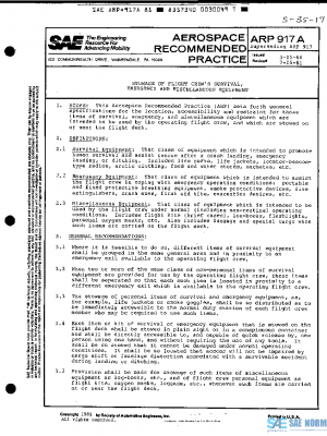SAE ARP917A PDF