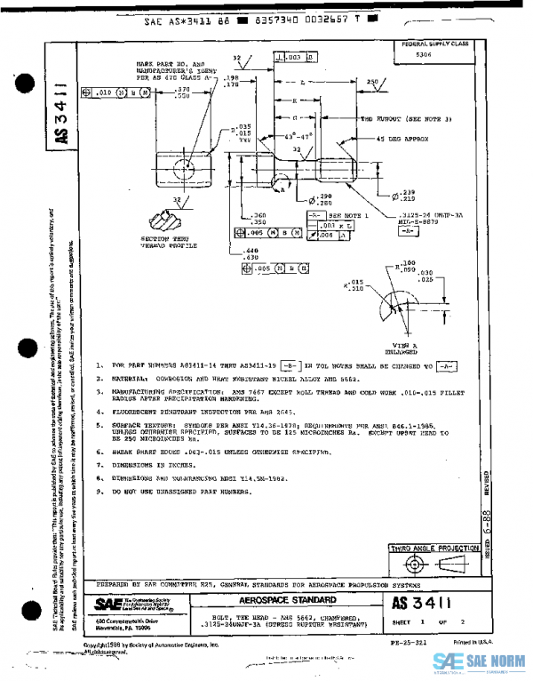 SAE AS3411 PDF SAE AS3411 PDF