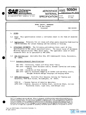 SAE AMS5050H PDF