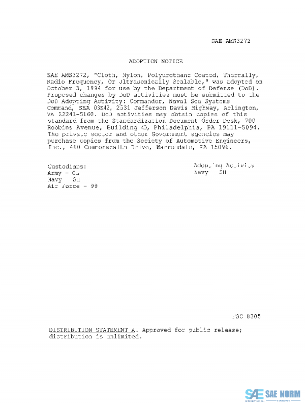 SAE AMS3272A PDF