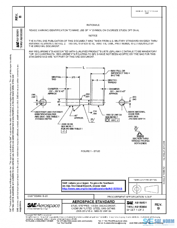 SAE AS150501B PDF