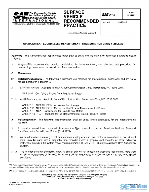 SAE J1160_198303 PDF