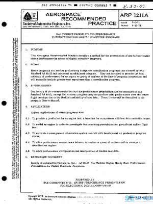 SAE ARP1211A PDF