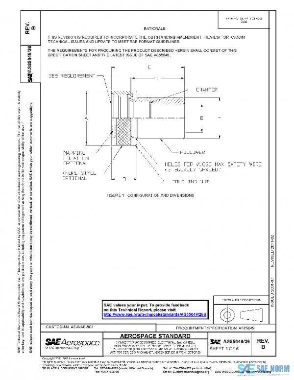 SAE AS85049/26B PDF SAE AS85049/26B PDF