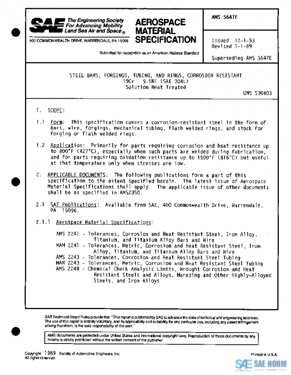 SAE AMS5647F PDF SAE AMS5647F PDF