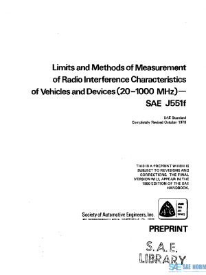 SAE J551F_197810 PDF