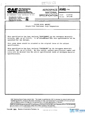 SAE AMS3781 PDF