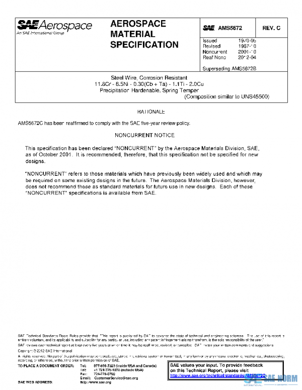SAE AMS5672C PDF