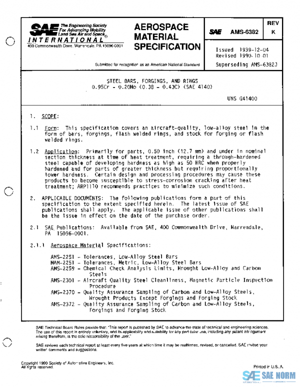 SAE AMS6382K PDF