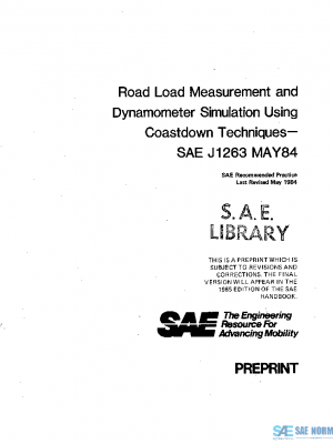 SAE J1263_198405 PDF