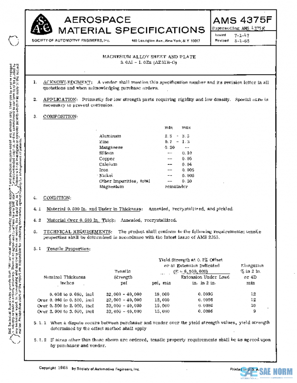 SAE AMS4375F PDF